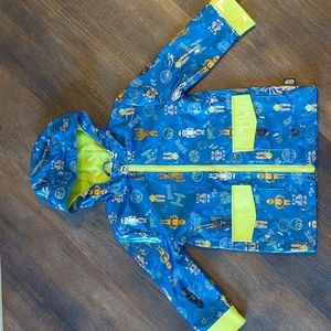 Disney star wars toddler rain jacket